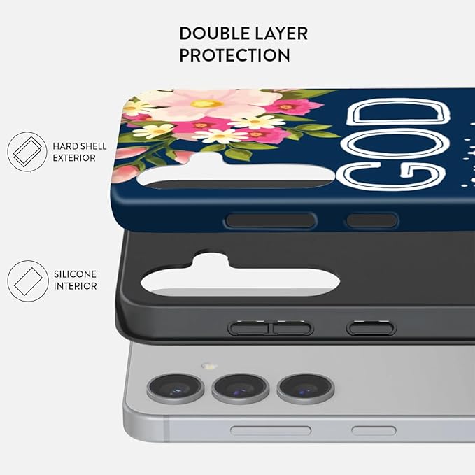 Compatible for Samsung Galaxy A36 5G Case, Dual Layer Heavy Duty 2 in 1 - Image 2