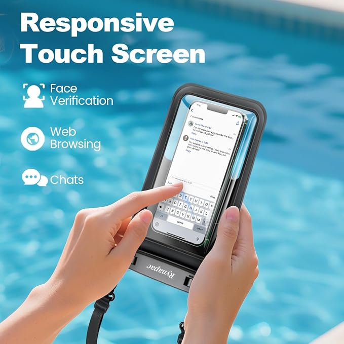 Rynapac [Up to 8.5" Waterproof Phone Pouch - Image 3