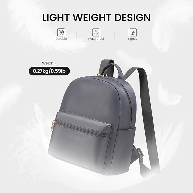 LOVEVOOK Mini Backpack for Women Light Weight Small Waterproof Backpack Purses - Image 7