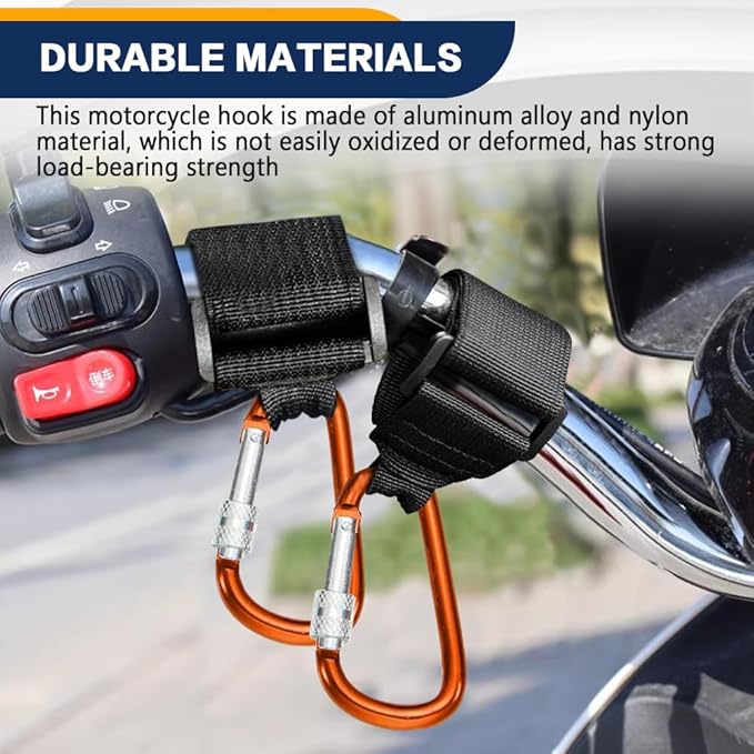 2 Pack UTV Hook for Hanging Headsets, Helmet and Goggles - Image 3