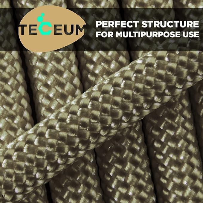 TECEUM Reflective Paracord Rope 1000 – 1000ft/200ft/100ft/50ft – 40+ Colors – - Image 5