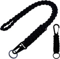 2 Pcs Heavy Duty Braided 550 Paracord Lanyard Keychain Set, Parachute Rope by MAGITATI