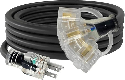 6FT 12/3 Outdoor Extension Cord by AHSGMK