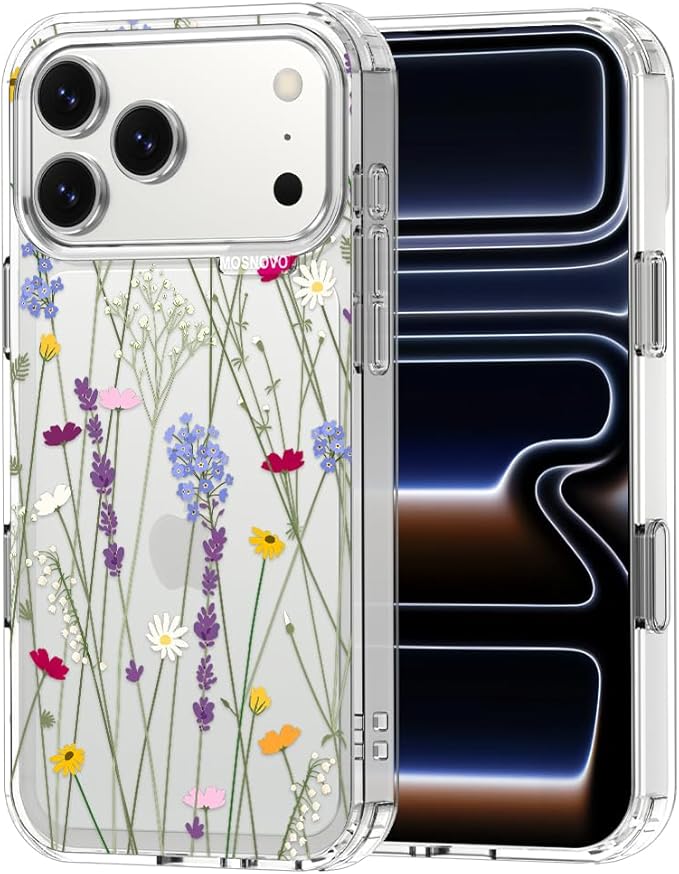 MOSNOVO for iPhone 17 Pro Max Case | Military Grade 6.6ft Drop Tested | Camera by Mosnovo