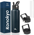 Konokyo 40oz Insulated Water Bottle Stainless Steel Sport Bottles by Konokyo