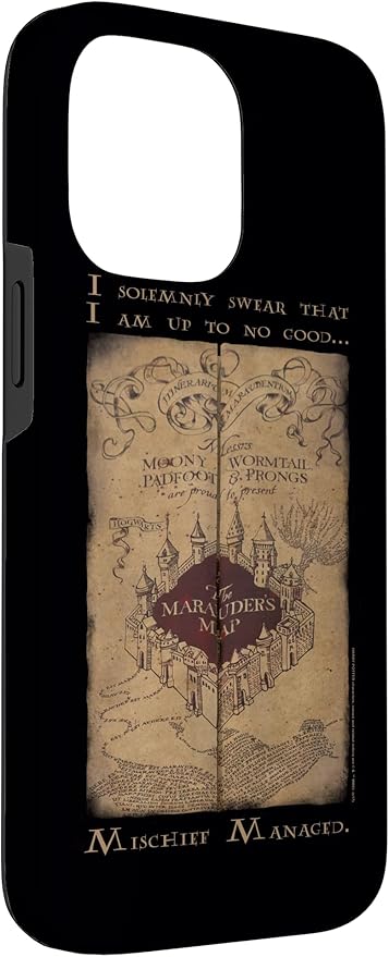 iPhone 14 Pro Max Harry Potter Marauder's Map Words Case - Image 3