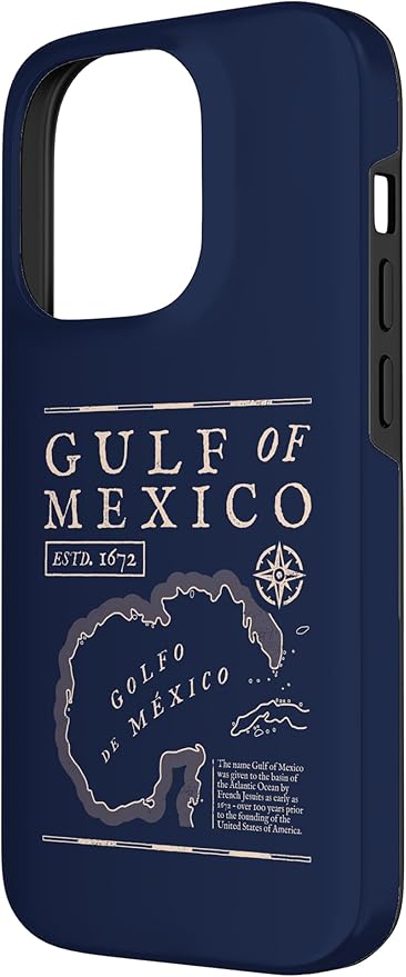 Gulf of Mexico 1672 Historic Map Case - Image 2