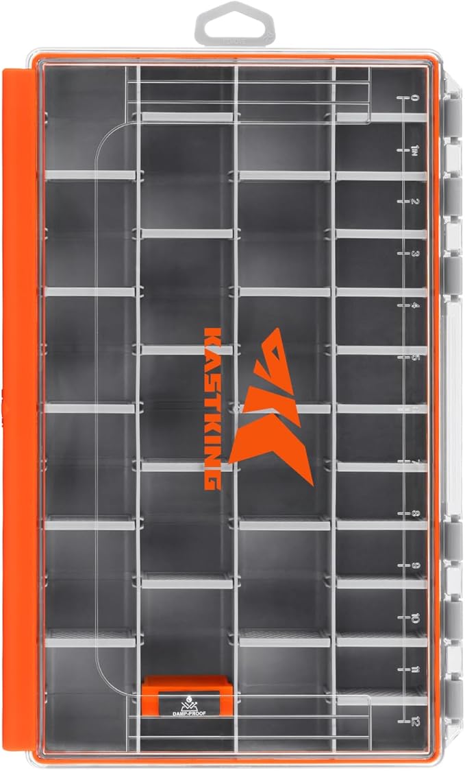 KastKing HyperSeal Waterproof Tackle Box, Waterproof 3600 and 3700 Tackle Trays by KastKing