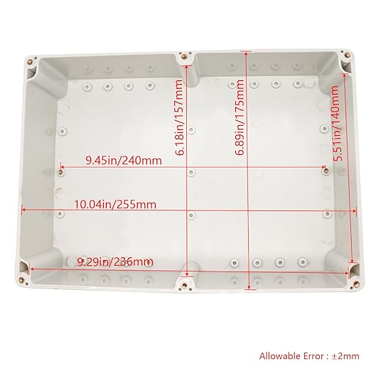 Project Box IP65 Waterproof Junction Box ABS Plastic Electrical Boxes DIY - Image 3