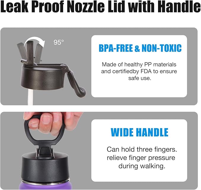 Volhoply 24 Ounce Insulated Water Bottle - Image 6