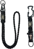 DDOUT Heavy Duty Paracord Lanyard 550 Paracord Braided Keychain by DDOUTOutdoor