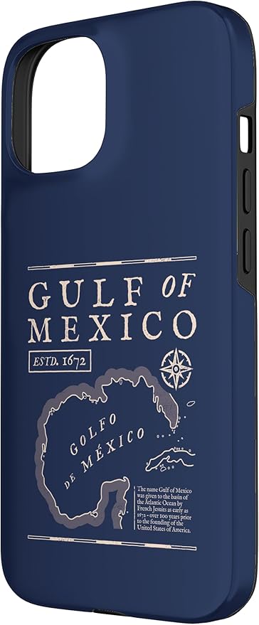 Gulf of Mexico 1672 Historic Map Case - Image 2