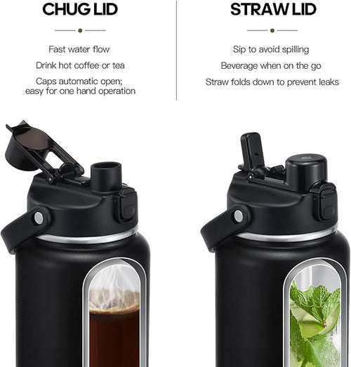 64oz Half Gallon Insulated Water Bottle - Image 2