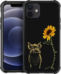 for iPhone 11 Case, Pig Sunflower Yellow Sunshine Pattern Graphic Design Girl by FKBRCL4U