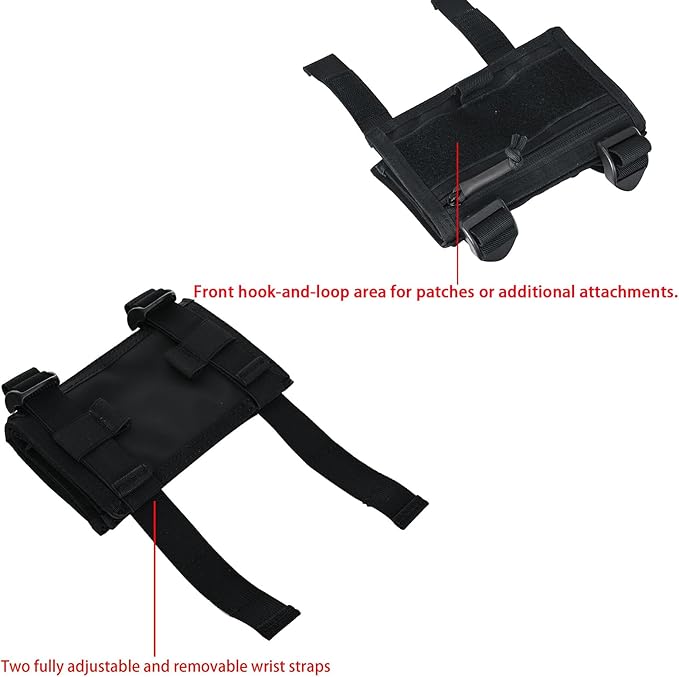 Tactical Arm Sleeve Map Pouch Case Documets Holder Wrist Case Wrist Map Holder - Image 6