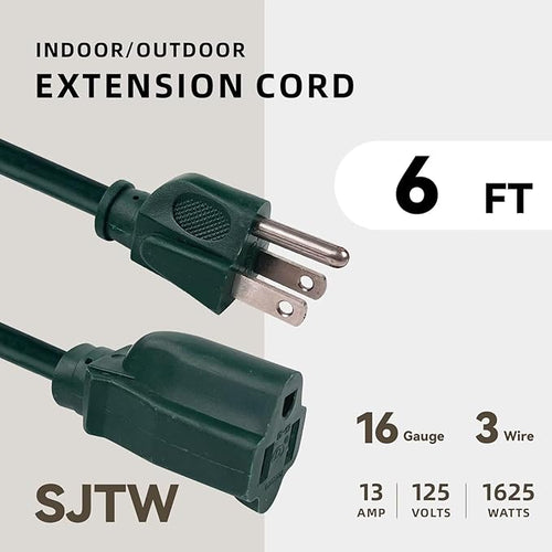 6ft Outdoor Extension Cord - Image 2