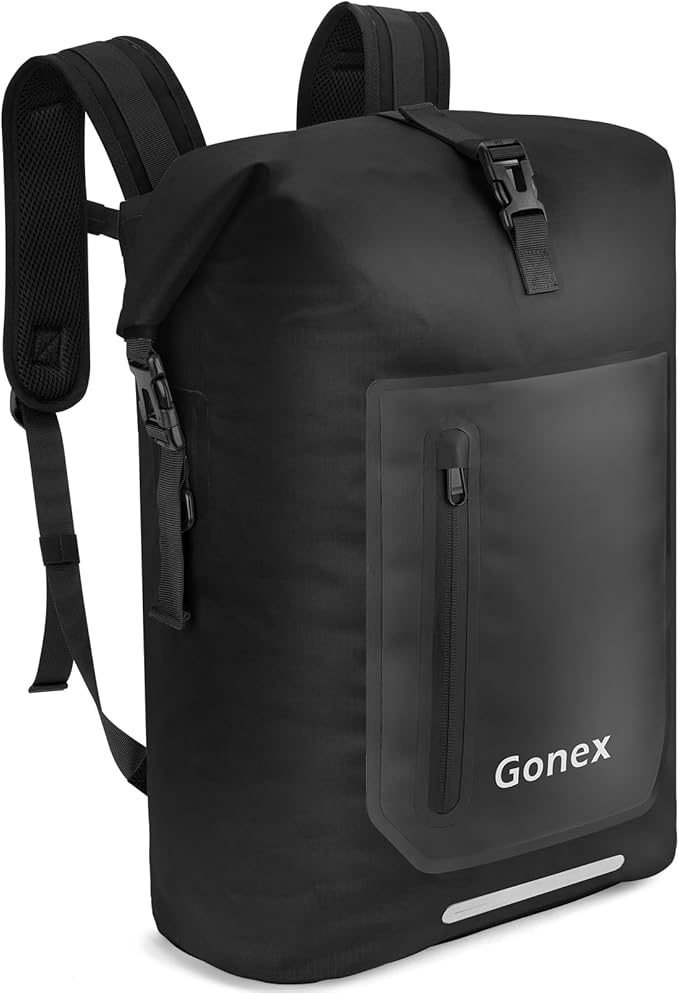 Gonex Ultralight Waterproof TPU Backpack, 35L Roll Top Dry Bag by Gonex