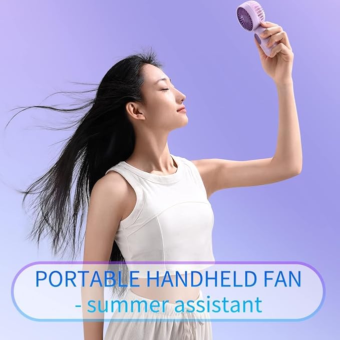 VanSmaGo [Portable Mini Fans 6-pack Handheld Personal Small Fan - Image 4