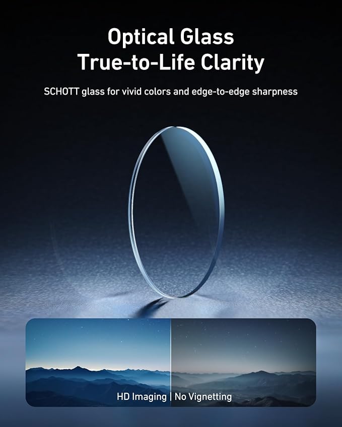 TELESIN CPL ND Filter Kit for DJI Osmo Action 6, 4 Pack CPL ND8 ND16 ND32 - Image 5