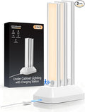 Under Cabinet Lighting with Charging Station, 2200mAh Rechargeable Motion by WelcometoVerRon