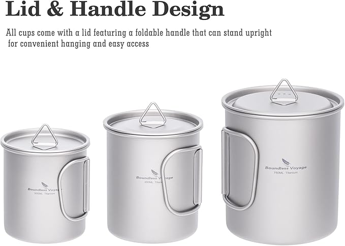 Boundless Voyage Titanium Camping Mug - Image 9