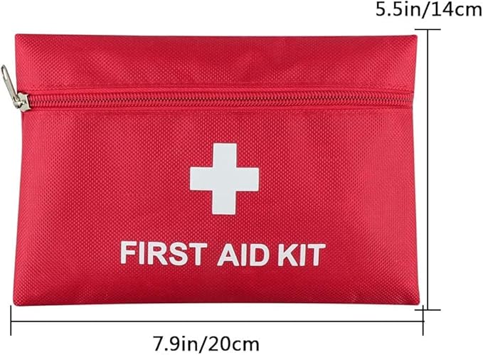 AOUTACC 12 Pack First Aid Empty Bag, Travel Empty First Aid Kit Pouch - Image 5