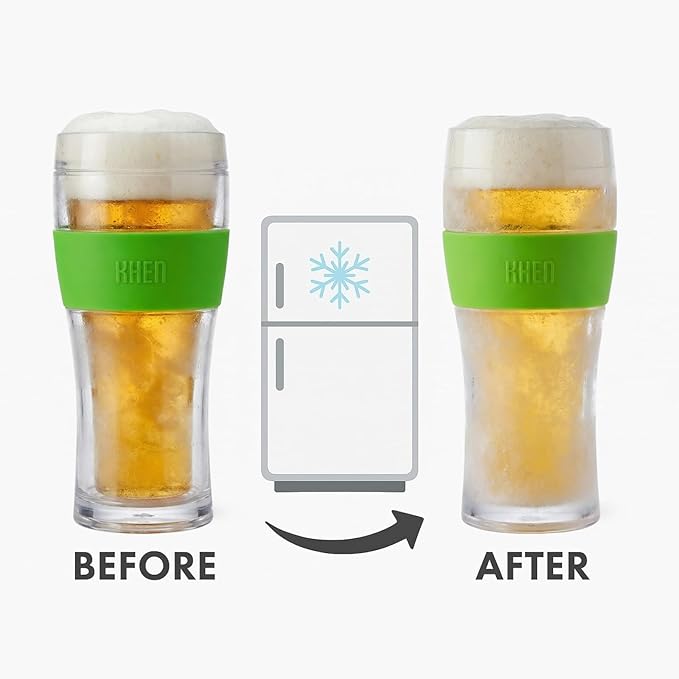 Frozen Pint Beer Glasses - Image 12