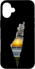 Palestinian Map Al Aqsa Jerusalem in Palestine Case by Unknown