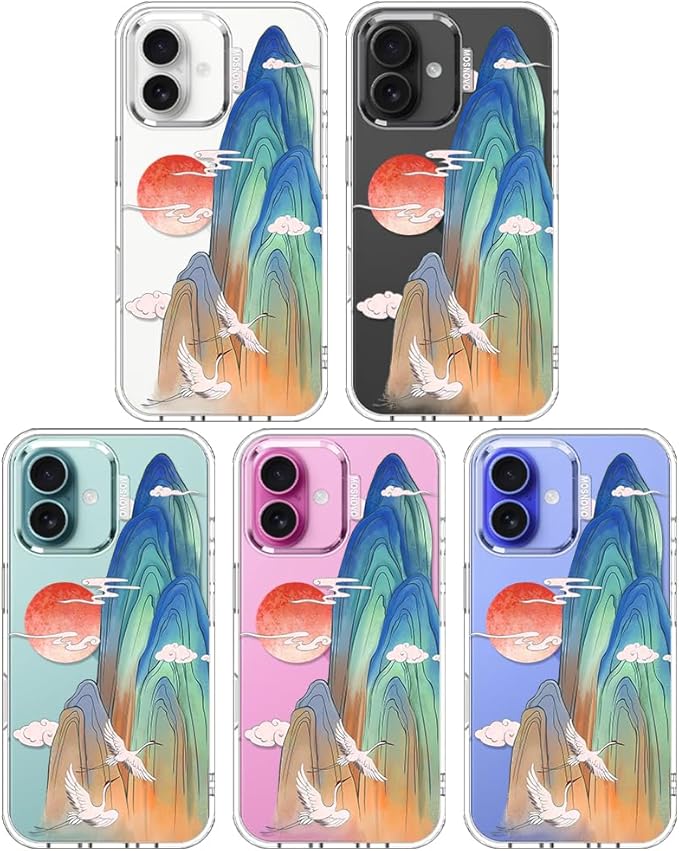 MOSNOVO for iPhone 16 Plus Case, Shockproof Military-Grade Protection 6.6ft - Image 3