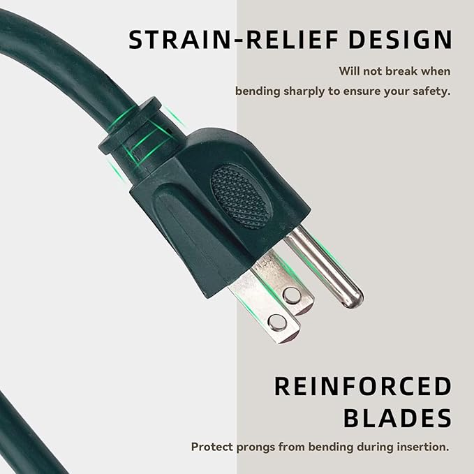 25ft Outdoor Extension Cord - Image 3