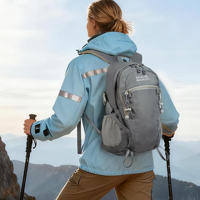 Small Hiking Backpack With Rain-cover, 20L Travel Backpacks - Image 8