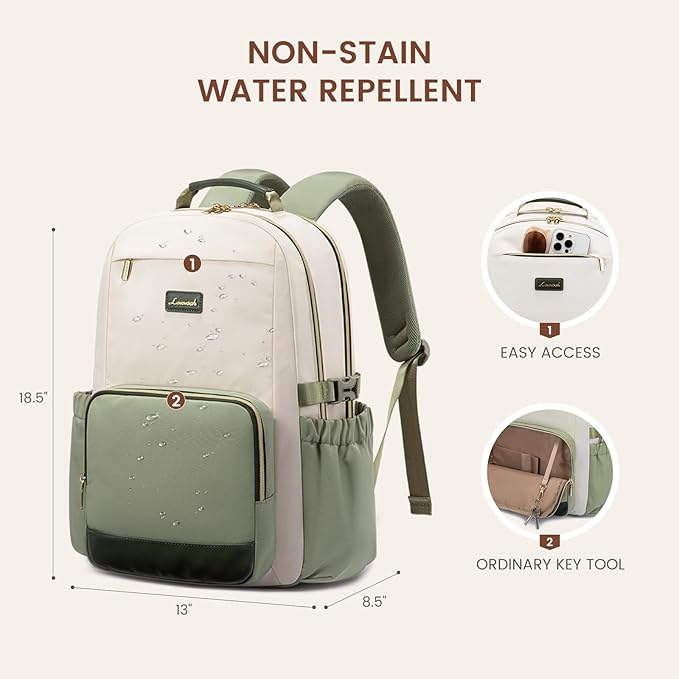 LOVEVOOK Laptop Backpack for Women - Image 4