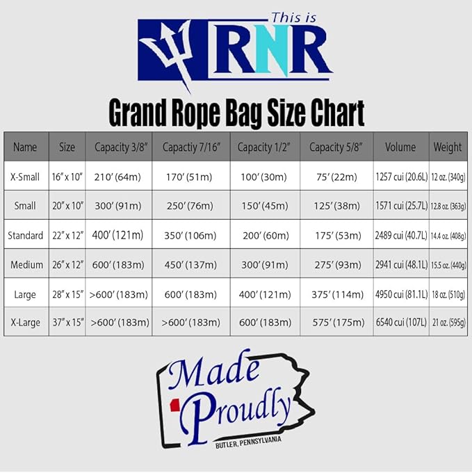 Rock-N-Rescue Grand Rope Bag, Premium Climbing Gear Storage Backpack, - Image 2