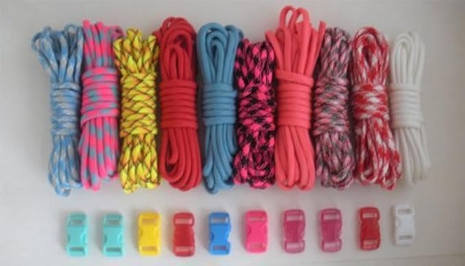 Paracord Planet 550lb Type III Paracord Combo Crafting Kits by ParacordPlanet