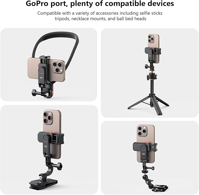 VRIG Phone Holder/Hot Shoe Mount Adapter Kit Compatible - Image 5