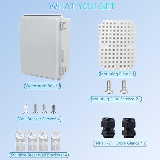 IP67 Waterproof Junction Box, ABS Plastic Electrical Enclosure - Image 7