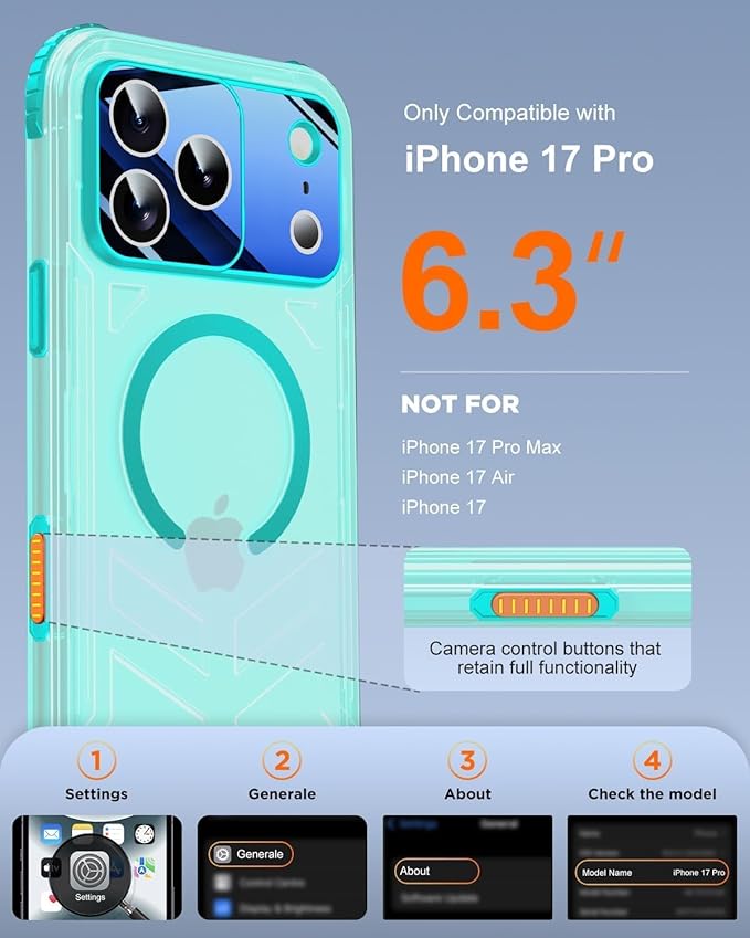 for iPhone 17 Pro Waterproof Case - Image 2