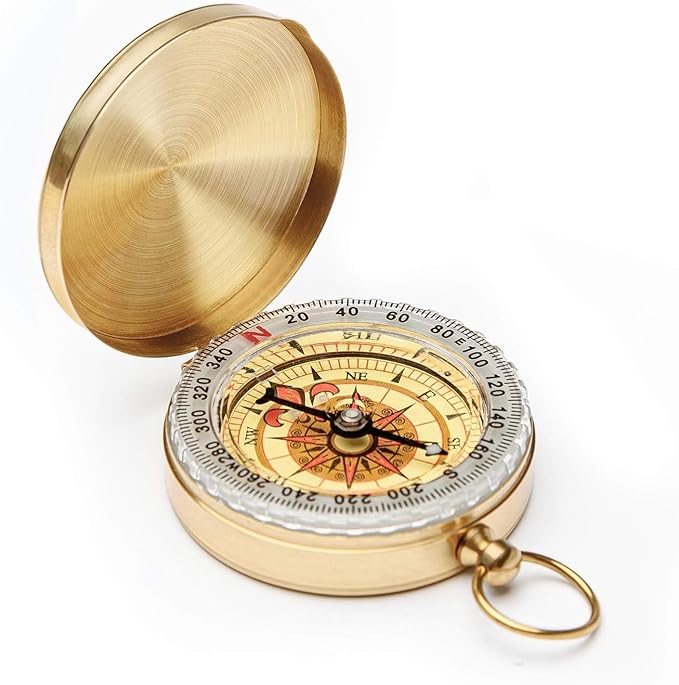 Camping Survival Compass Metal Compass Kids Compass - Image 2