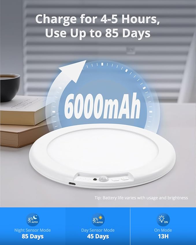 Combuh Rechargeable RGB Ambient Shower Light Waterproof Inside, LED 13 Color - Image 4