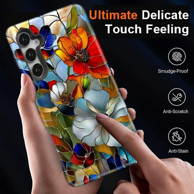 Compatible for Samsung Galaxy A36 5G Case, Dual Layer Heavy Duty 2 in 1 - Image 7