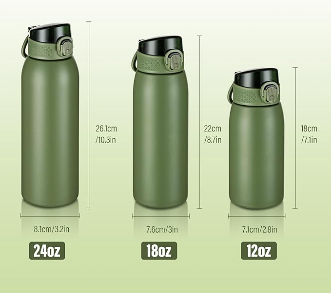 Insulated Water Bottle 12 oz - Image 7