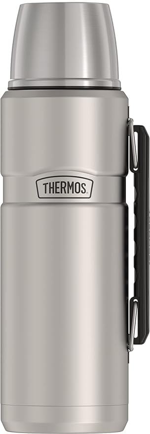 THERMOS Stainless King Vacuum-Insulated Beverage Bottle, 40 Ounce, Matte by Thermos