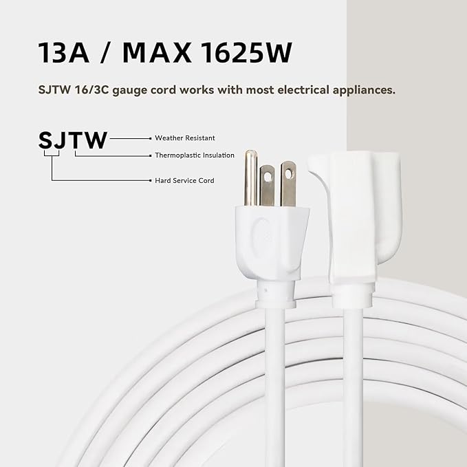 12ft Outdoor Extension Cord - Image 6