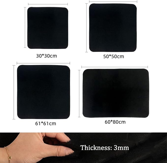 50cm * 50cm Flame Retardant Mat Anti Fire Pad Welding Fireproof Blanket - Image 2
