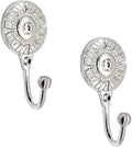 FAPBADRI Multipurpose Hooks, Used to Hang Clothes, Curtain Hold Backs, Colour by FAPBADRI