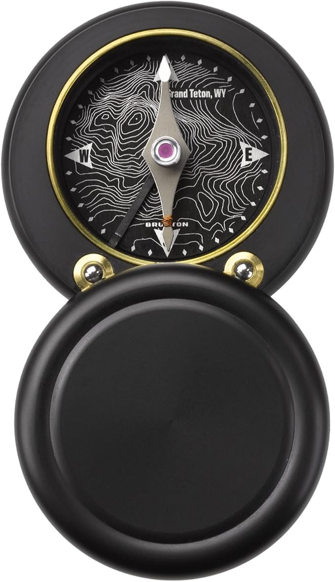Gentleman's Teton TOPO Pocket Compass by BruntonInternationalLLC