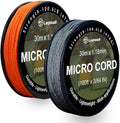 Micro Paracord, 1.18mm x 100ft Thin Mini Utility Braided Small Paracord by Legowitoutdoor
