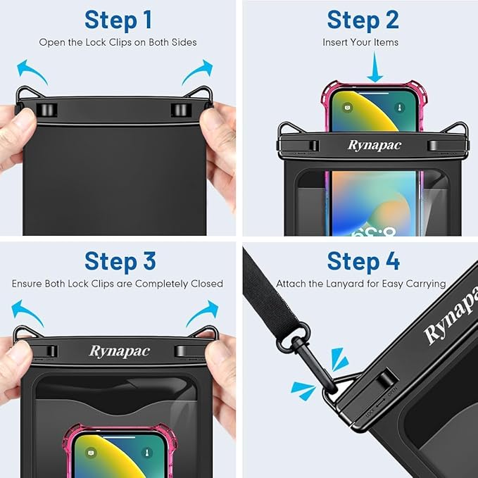 Rynapac Large Waterproof Phone Pouch - Image 9
