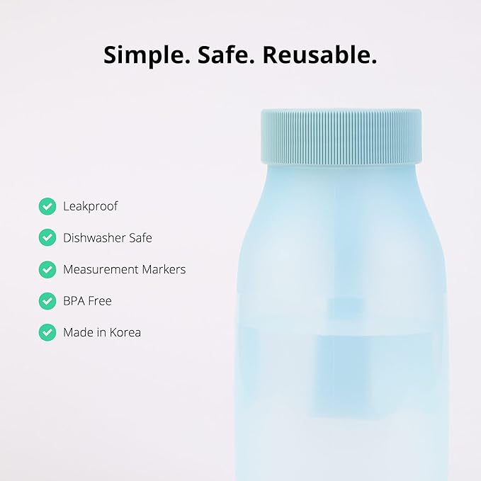 BLUE GINKGO Collapsible Water Bottle – Lightweight, Foldable Silicone Bottles - Image 7