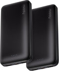 Miady 2-Pack Portable Charger, Slim 10000mAh Power Bank Travel Battery Pack 3 by Miady